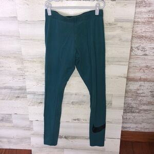 Nike Active wear leggings Blue/green  gym leggings Size small Yoga wear​​​